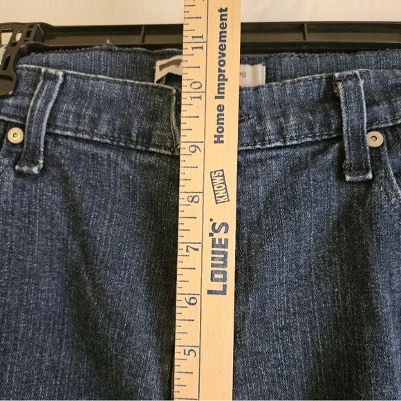 Levi's 505 Jeans Women’s Sz l4 (33x27) Mid-Rise Straight Leg Denim Medium Wash - Picture 6 of 10